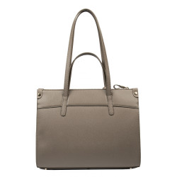Damaxelväska 047g taupe kaviar