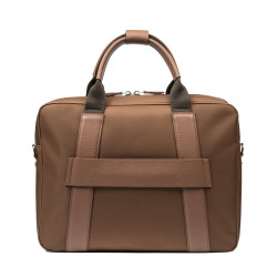 Laptopväska 306g 01 cognacbrun
