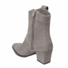 Damsstövlar med klack 1411 nubuck sand