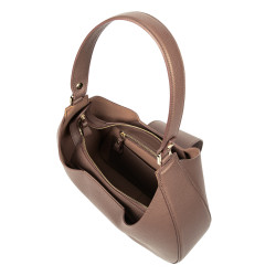 Damaxelväska 050g biz cognac