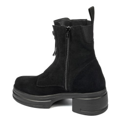 Damkängor 3418 svart mocka
