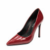 Eleganta damskor 1302 lack röd