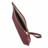 Damhandväska 211g burgundy camoscio