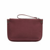 Damhandväska 211g 01 burgundy mocka