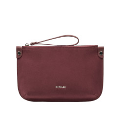Damhandväska 211g 01 burgundy mocka