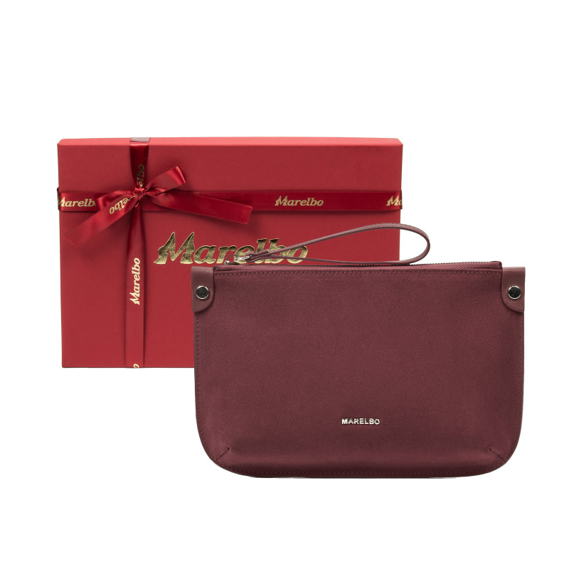 Damhandväska 211g 01 burgundy mocka