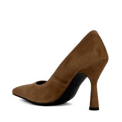 Eleganta damskor 1322 brun mocka
