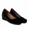 Casual damskor 6094 kombinerad svart bufo