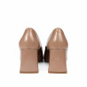 Eleganta damskor 1324 lack beige