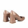 Eleganta damskor 1324 lack beige