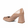 Eleganta damskor 1324 lack beige