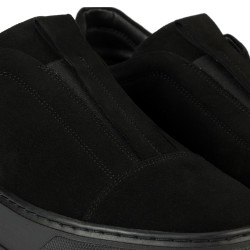 Dam casual skor 6095 svart velour