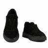 Dam casual skor 6095 svart velour