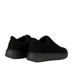 Dam casual skor 6095 svart velour