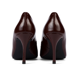 Eleganta damskor 1363 lackvinröd