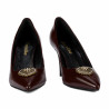 Eleganta damskor 1363 lackvinröd