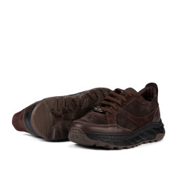 Herrskor casual/sport 996 kaffemocka kombinerad