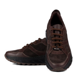 Herrskor casual/sport 996 kaffemocka kombinerad