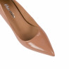 Eleganta damskor 1359 beige lack