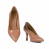 Eleganta damskor 1359 beige lack