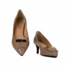 Eleganta damklackskor 1358 cappuccino