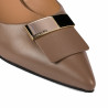 Eleganta damklackskor 1358 cappuccino