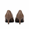 Eleganta damklackskor 1358 cappuccino
