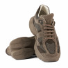 Damträningsskor 6102 sand mocka kombinerad