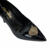Eleganta damskor 1364 lack svart