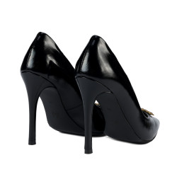 Eleganta damskor 1364 lack svart