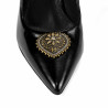 Eleganta damskor 1364 lack svart