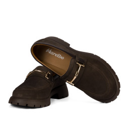 Dam casualskor 6099 bufo kaffe kombinerad