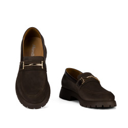 Dam casualskor 6099 bufo kaffe kombinerad