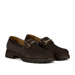 Dam casualskor 6099 bufo kaffe kombinerad