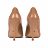 Eleganta damskor 1364 lack beige