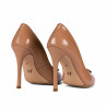Eleganta damskor 1364 lack beige