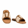 Dam sandaler 5128 beige kombinerad