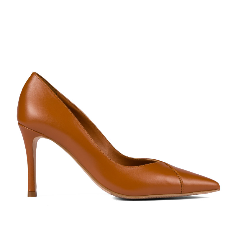Eleganta damskor 1325 cognacbrun