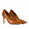 Eleganta damskor 1325 cognacbrun