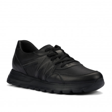 Herrarnas casual/sportskor 997 svart kombinerad