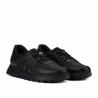 Herrarnas casual/sportskor 997 svart kombinerad