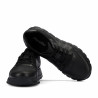 Herrarnas casual/sportskor 997 svart kombinerad