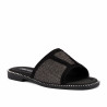 Dam sandaler 5128 svart kombinerad