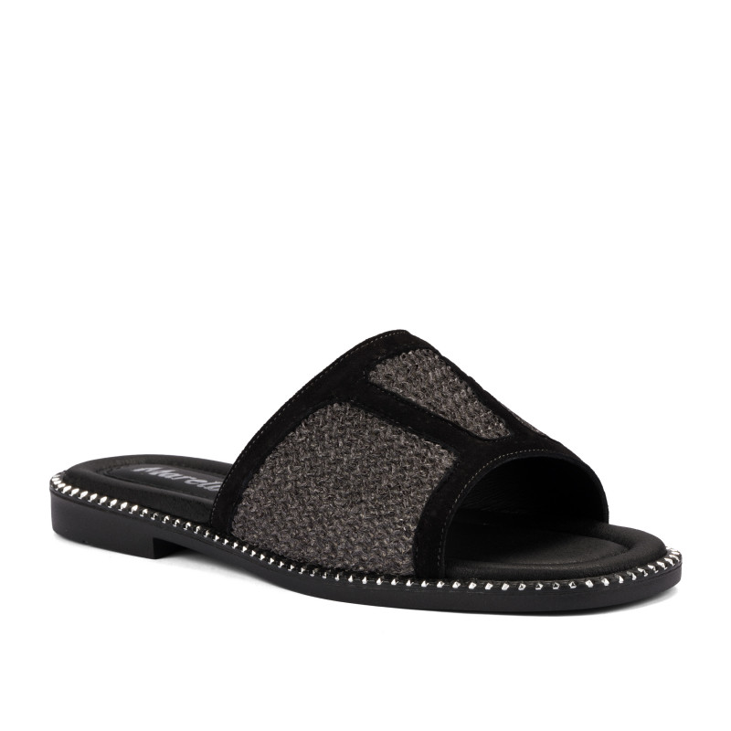 Dam sandaler 5128 svart kombinerad