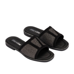Dam sandaler 5128 svart kombinerad