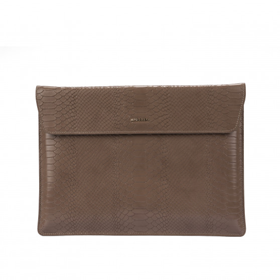 Laptopskal 309g croco taupe