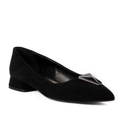 Dam ballerina 1360 svart velour