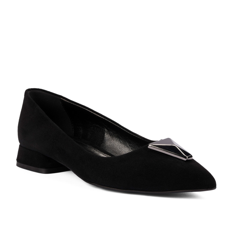 Dam ballerina 1360 svart velour