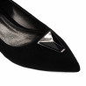 Dam ballerina 1360 svart velour