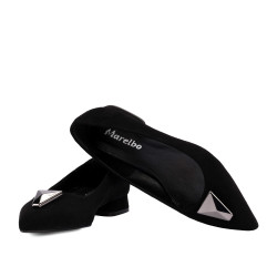 Dam ballerina 1360 svart velour
